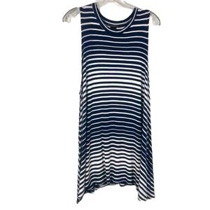 See You Monday LA Blue and White Striped Dress